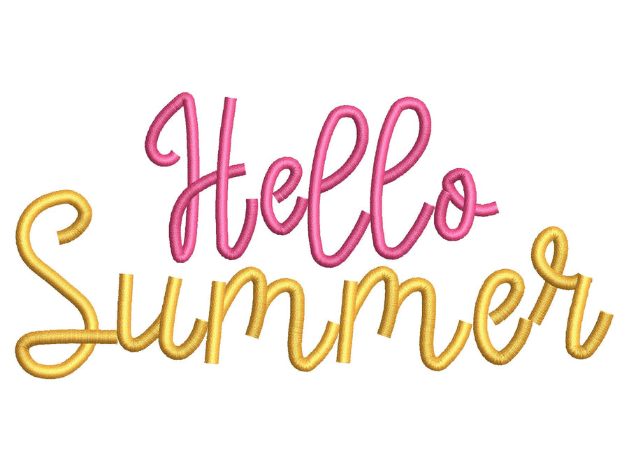 Satin Stitch Handwritten Script Font