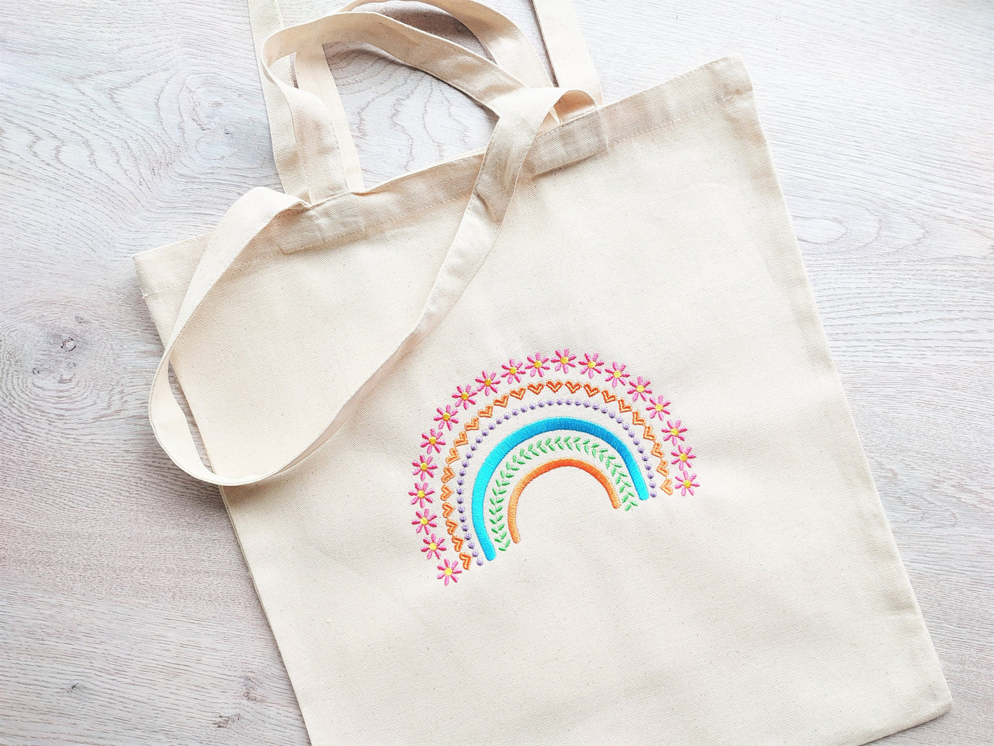 Boho Daisy Rainbow