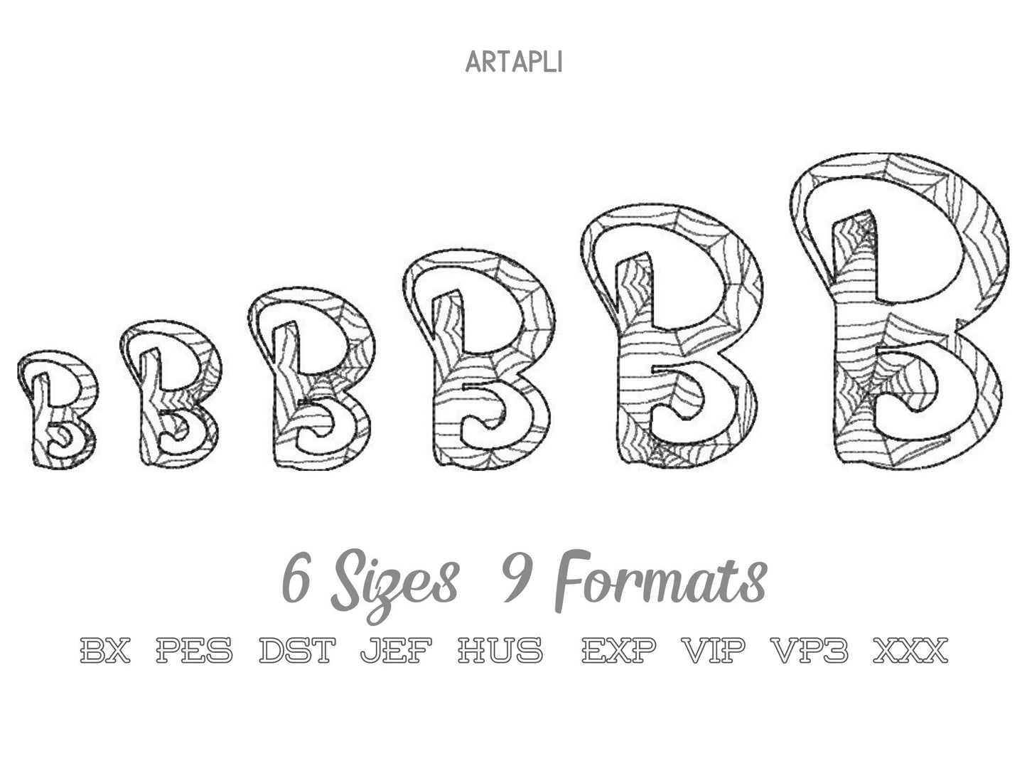 Spider Web Halloween Font