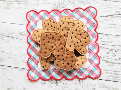 Bitten Cookie Feltie Font