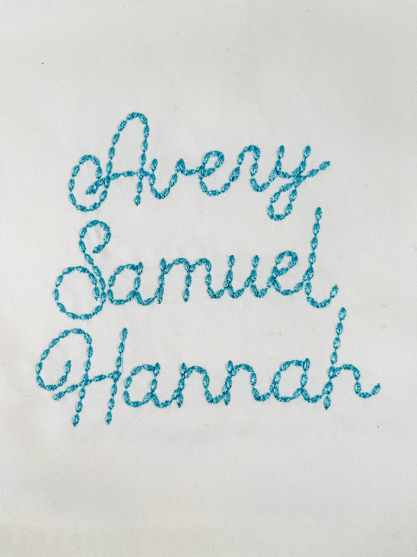 Classic Hand Stitch Effect Script Font