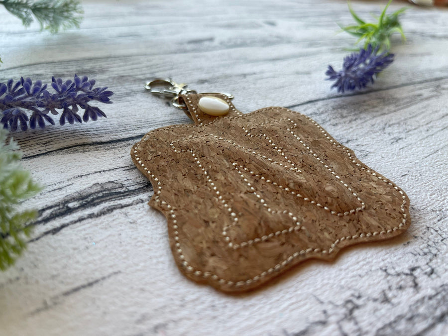 Puffy Puff Foam Square Classic Keychain Monogram ITH