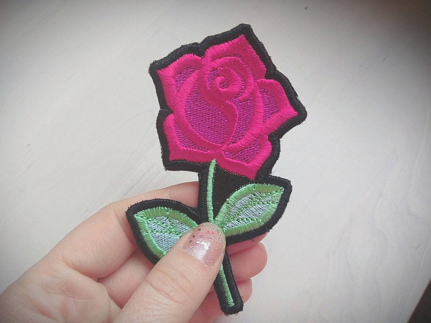 Rose Patch Applique