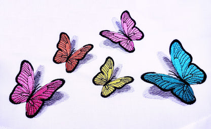 Realistic Small Butterfly 3D Dimensional Effect