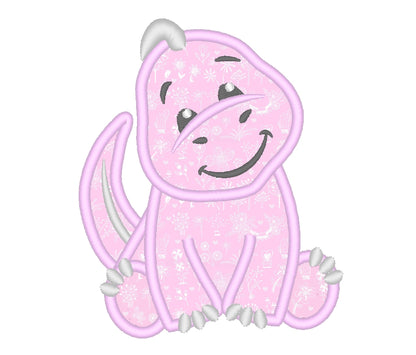 Little Dinosaur Baby Applique