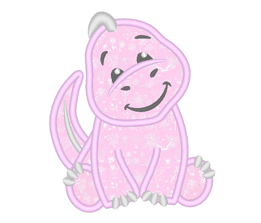 Little Dinosaur Baby Applique