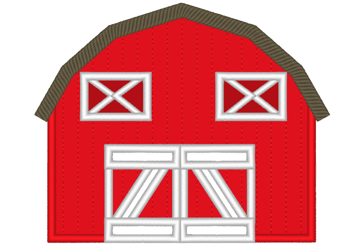 Farm Barn Applique