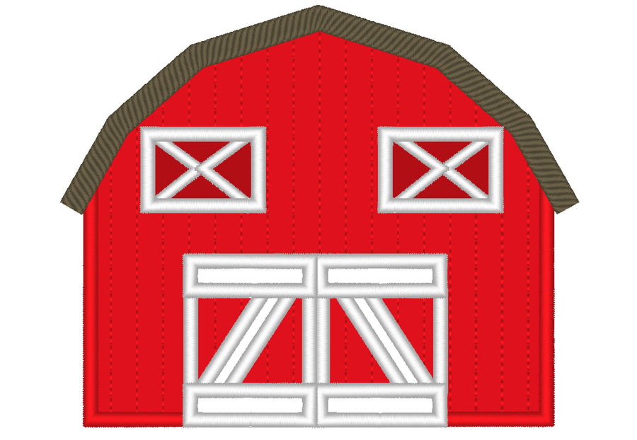 Farm Barn Applique