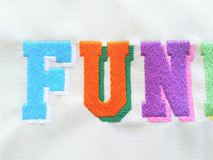 Varsity Collegiate Block Type Shadow Font