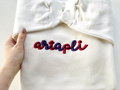 Wide Handwritten Script Shadow Font