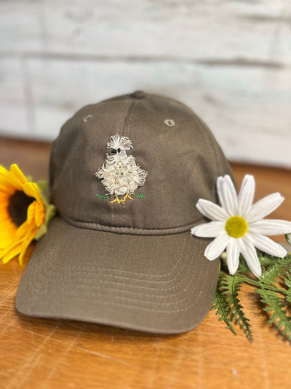 Fringed Silkie Chicken