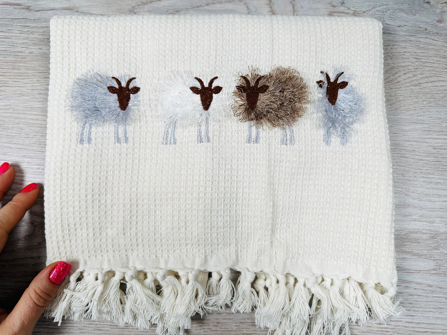 Mini Fringed Goat Set
