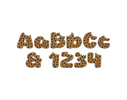 Bitten Cookie Font Fill Stitch