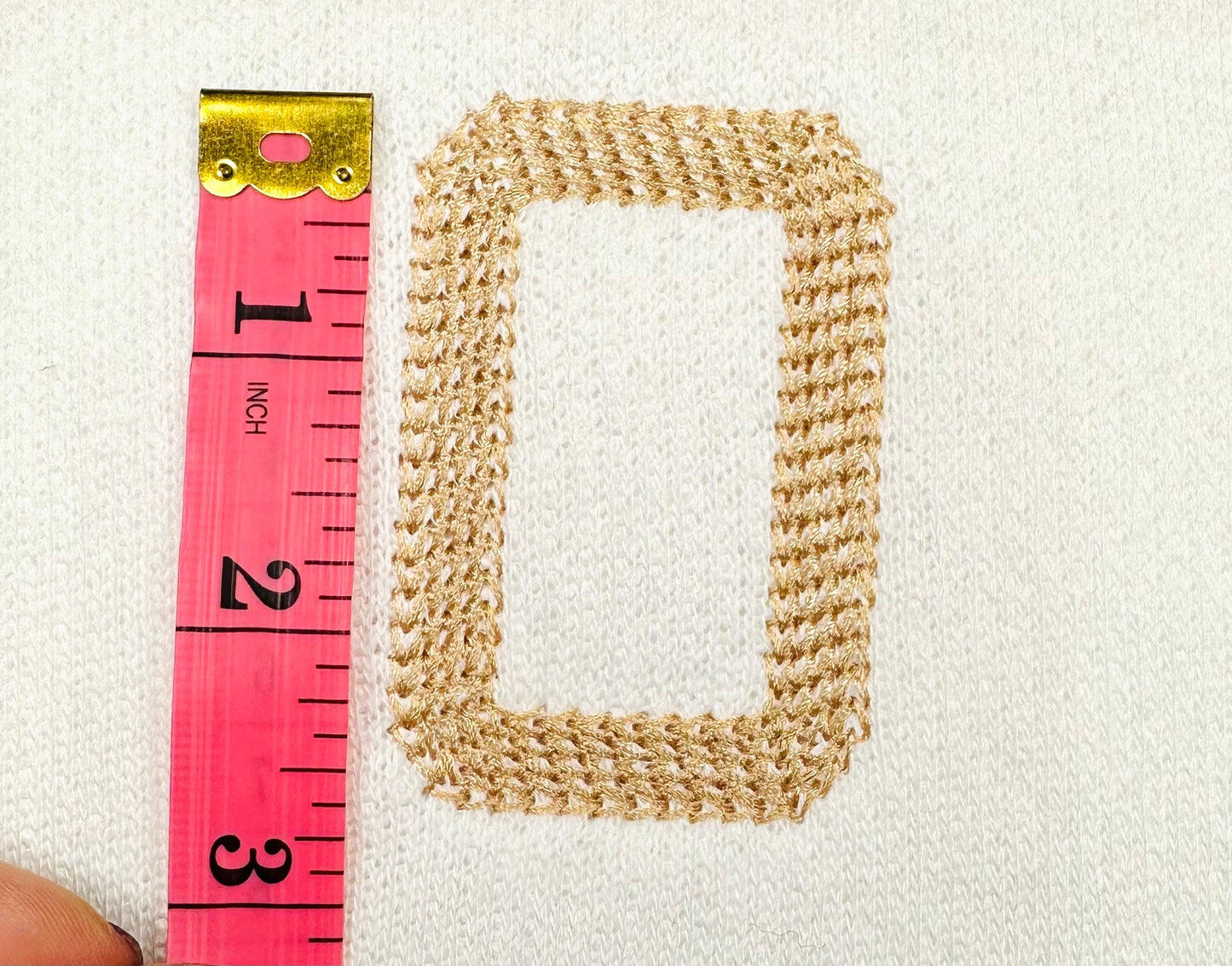 Hand Stitch Effect Sport Chain Font