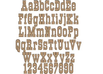 Cowboy Boots and Hat Split Applique