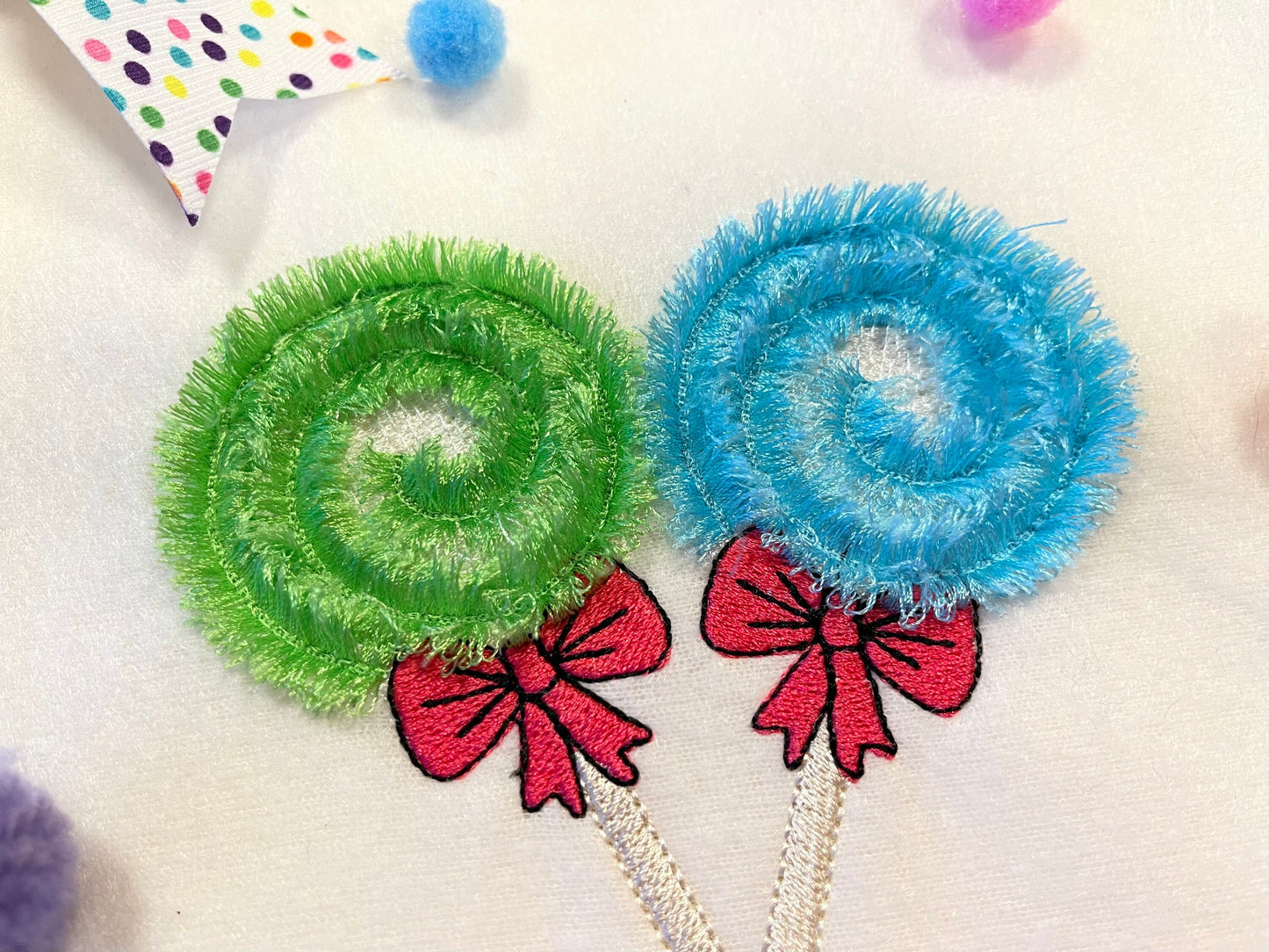 Fringed Lollipop Birthday Party