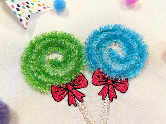 Fringed Lollipop Birthday Party