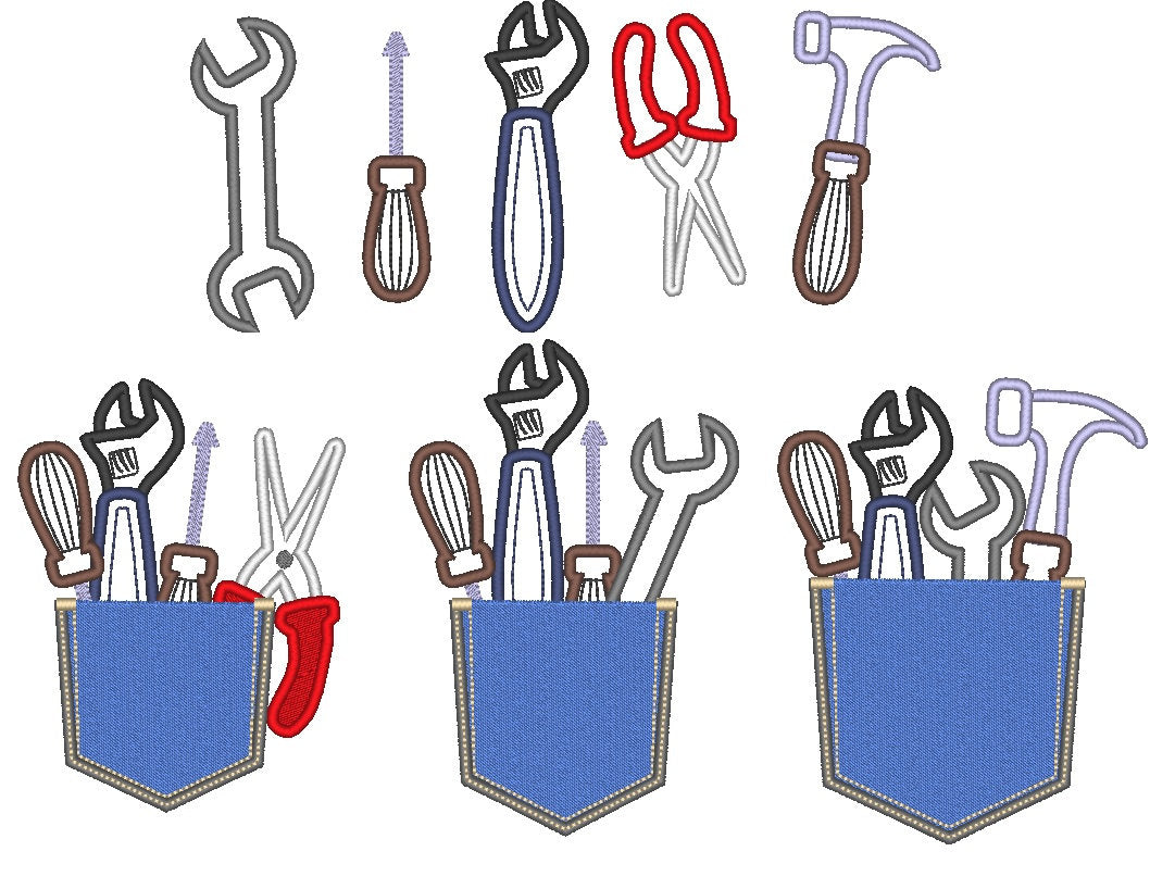 Real Genuine Pocket with Tools Big Set