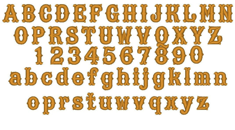 Top Western Mini Font
