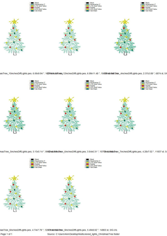 Old Fashioned Classic Christmas Tree