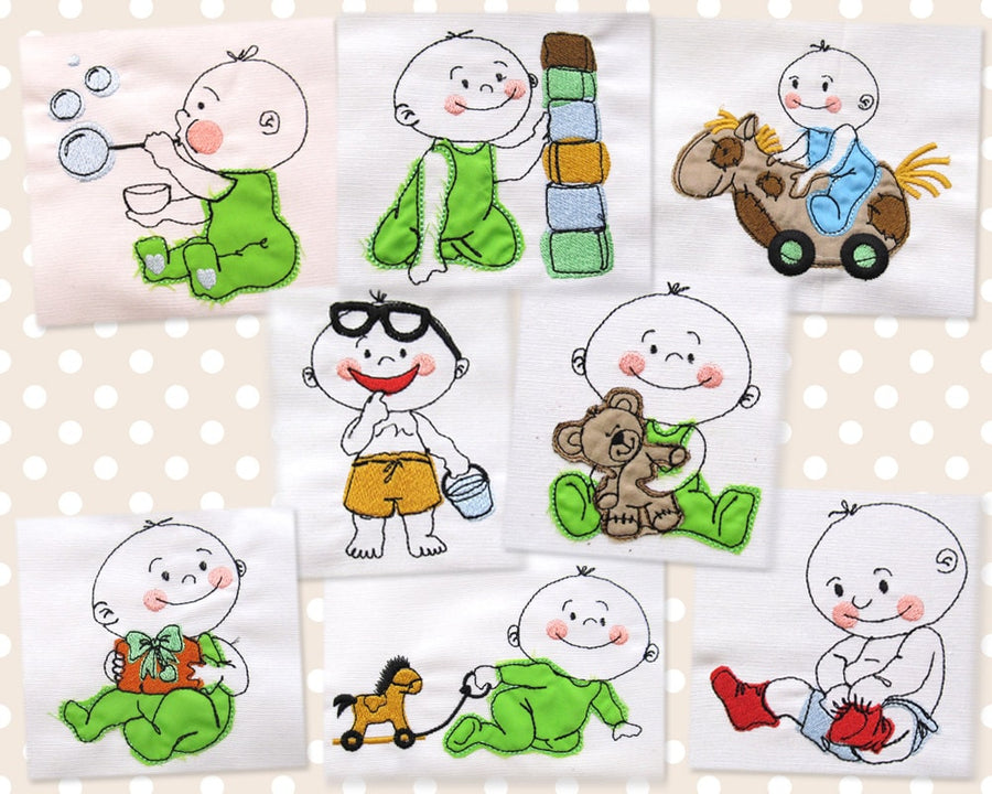 Baby Boy Set of 8