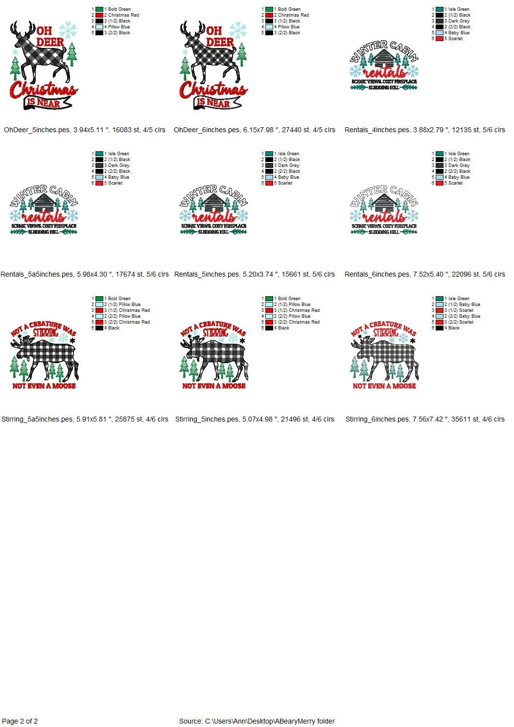 A Beary Merry Christmas Kitchen Towel Set