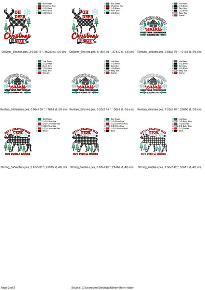 A Beary Merry Christmas Kitchen Towel Set