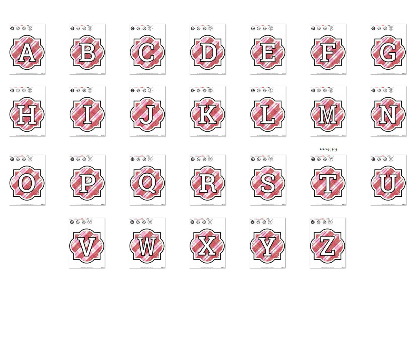 Plaid Classic Embossed Towel Monogram