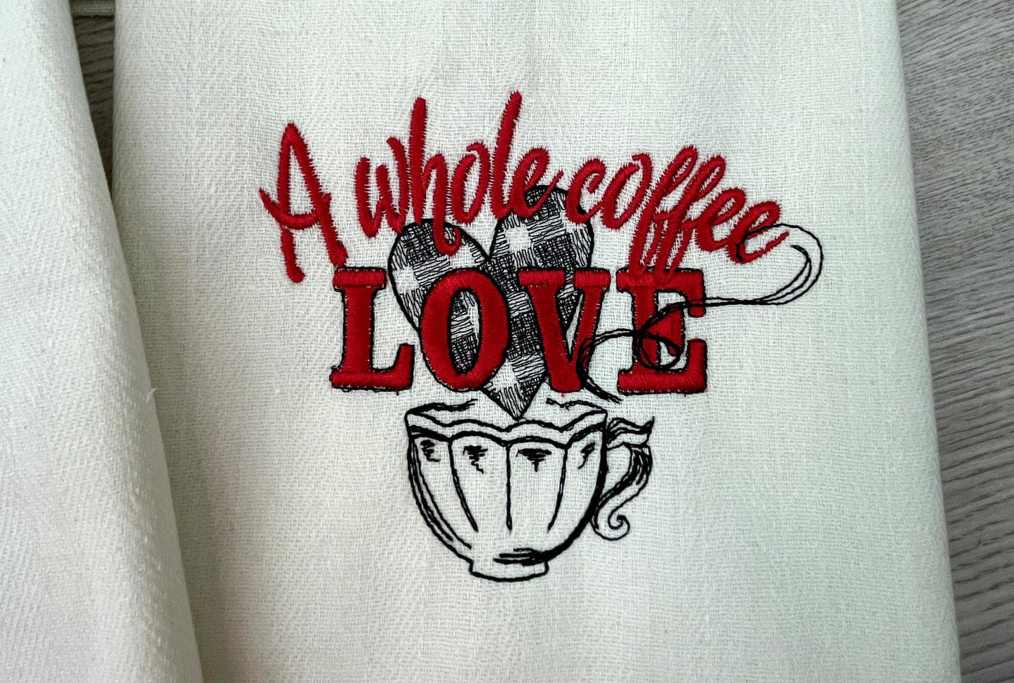 A Whole Coffee Love Saying