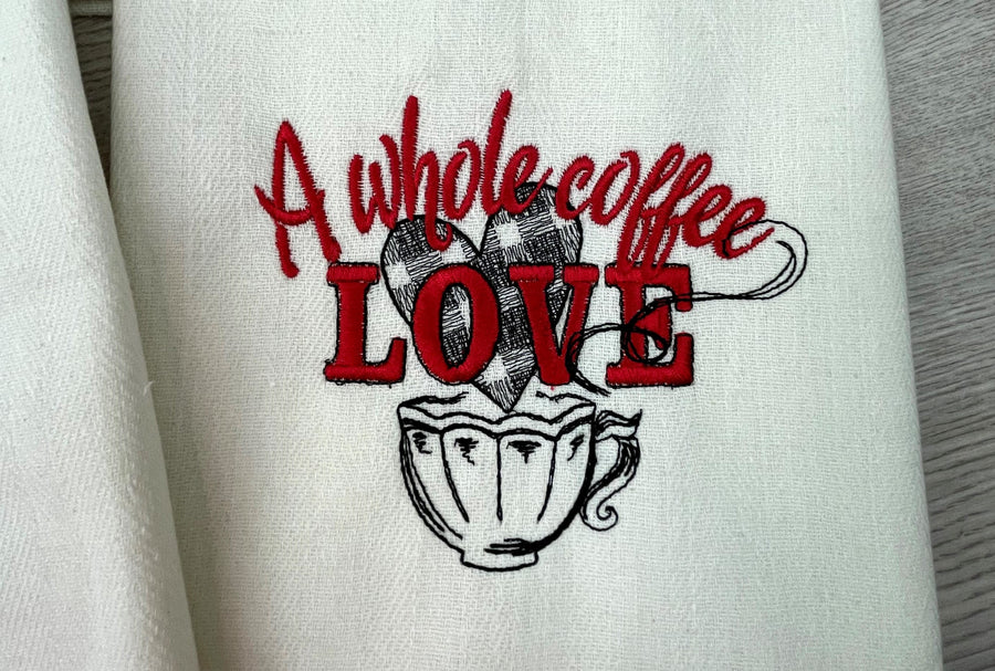 A Whole Coffee Love Saying