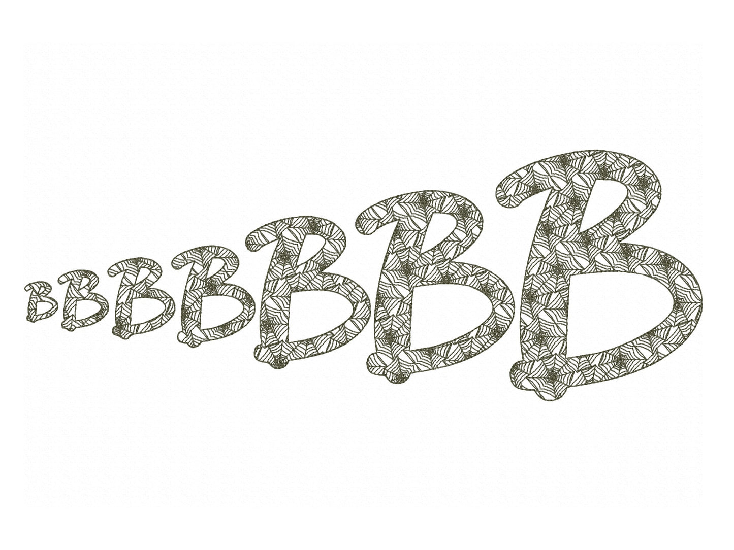 Spider Web Halloween Font