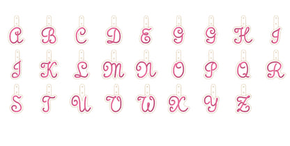 Rope Monogram Keychain