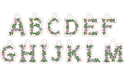 Floral Mini Flower Keychain