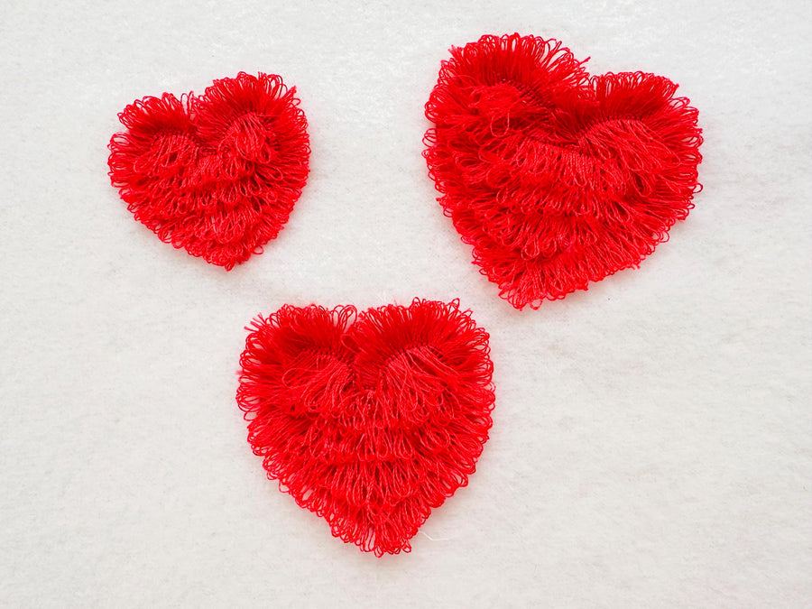 Best Fringed Heart Heart
