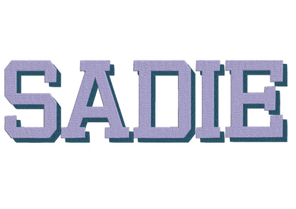 Big Varsity Collegiate Block Shadow Font