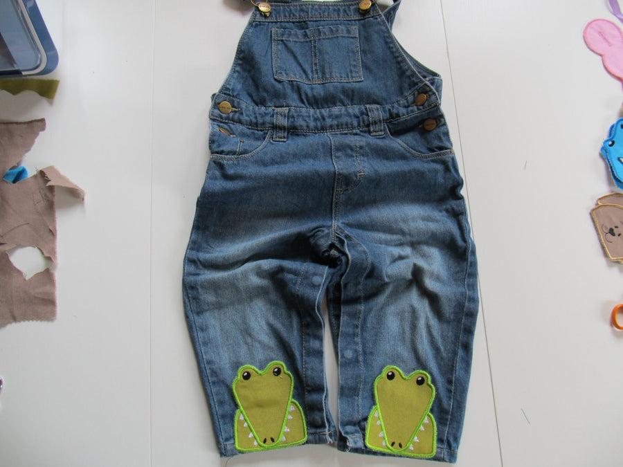 Little Gator Kids Pants Applique