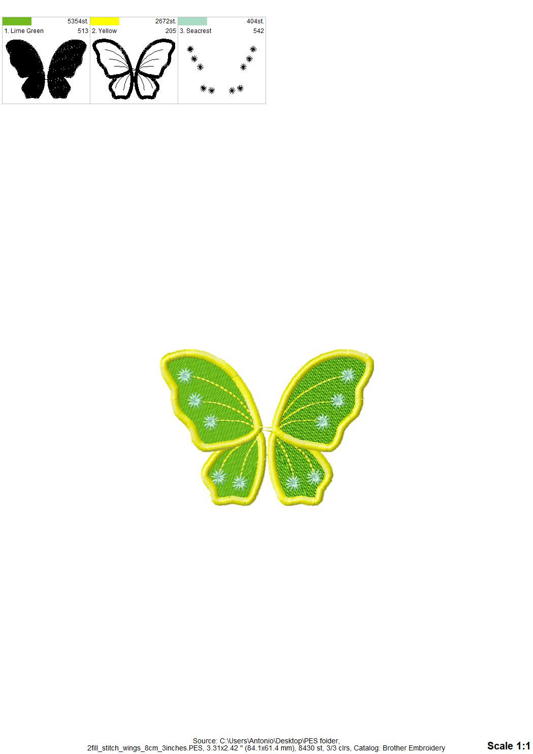 Fairy Butterfly Wings