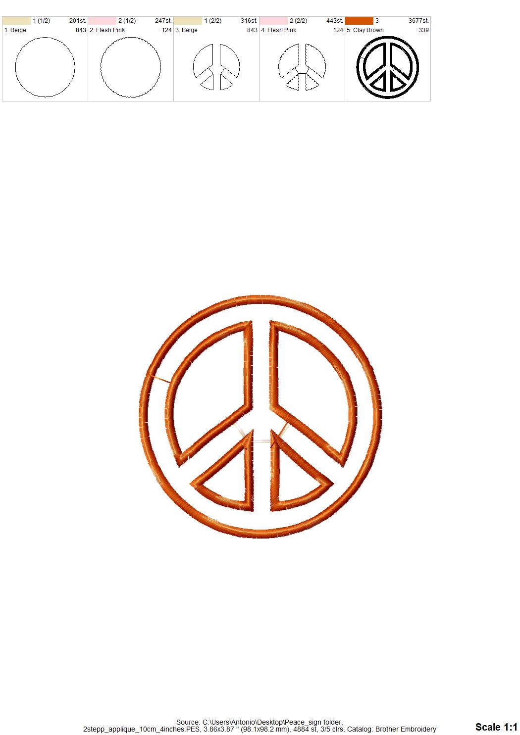 Peace Sign Set
