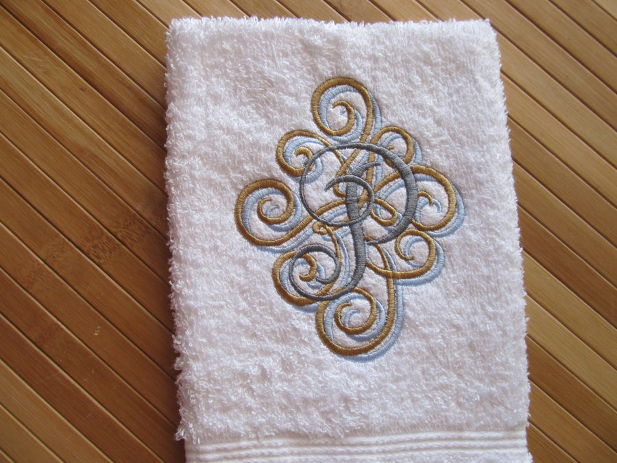 Ornamental Curl Monogram Font