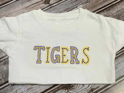 Quick Light Stitch School Font