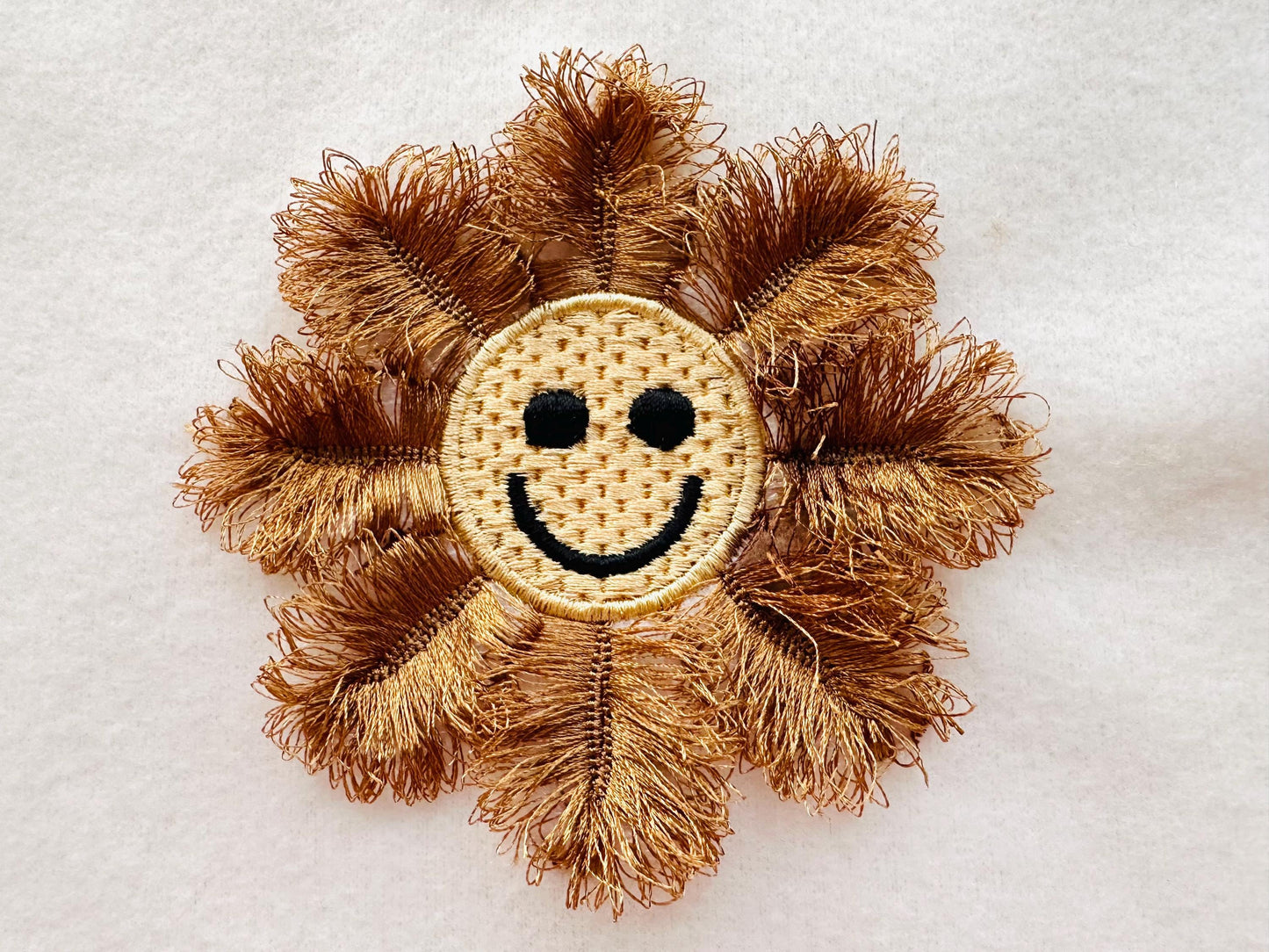 Happy Fringed Smiling Sun