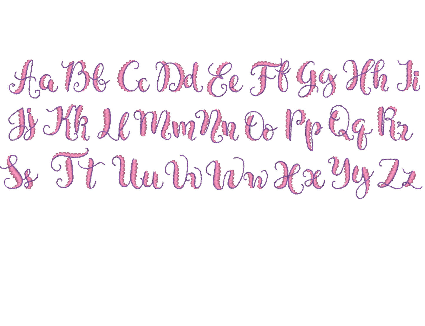 Scalloped Waves Font