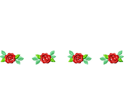 Classic Mini Rose Floral Embellishment