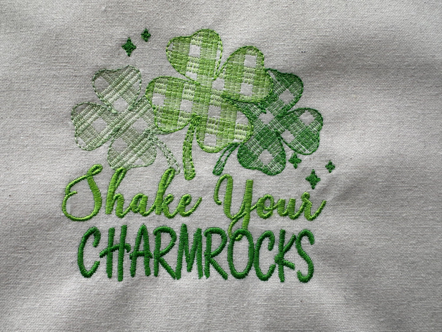 Shamrock Clover Set of 6