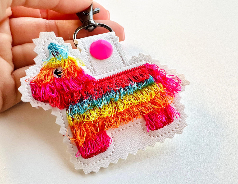 Fringed Pinata Keychain ITH