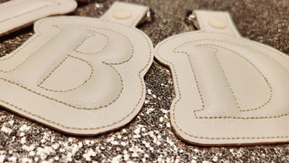 Puffy Puff Foam Classic Keychain Monogram
