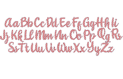 Polka Dot Minnie Mouse Font