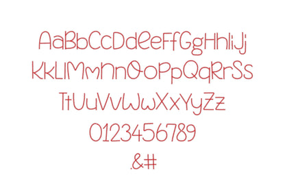 Baseball Stitch Softball Sports Font