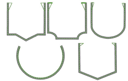 Real Chest Pocket Applique