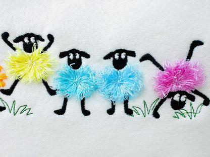 Fringed Funny Sheep Lamb 4